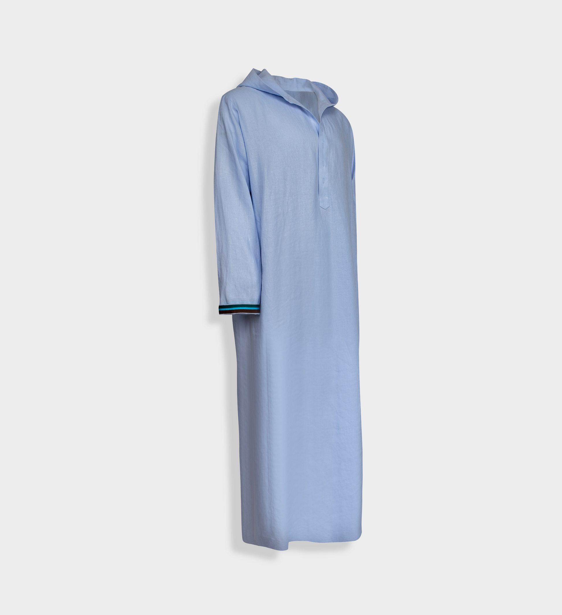 Sky Linen Thobe Hoodie