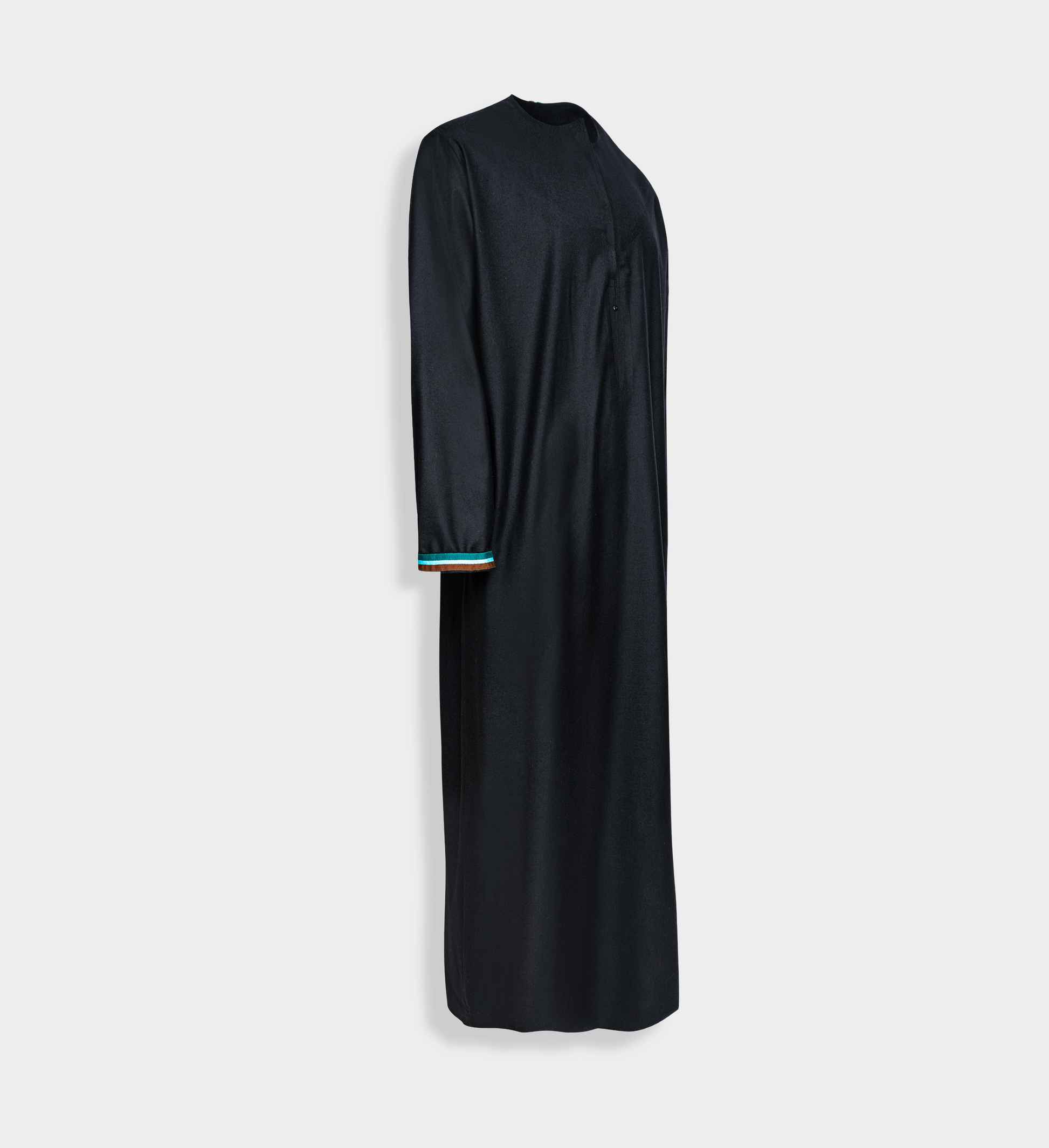 Black Cashmere Kandura Thobe