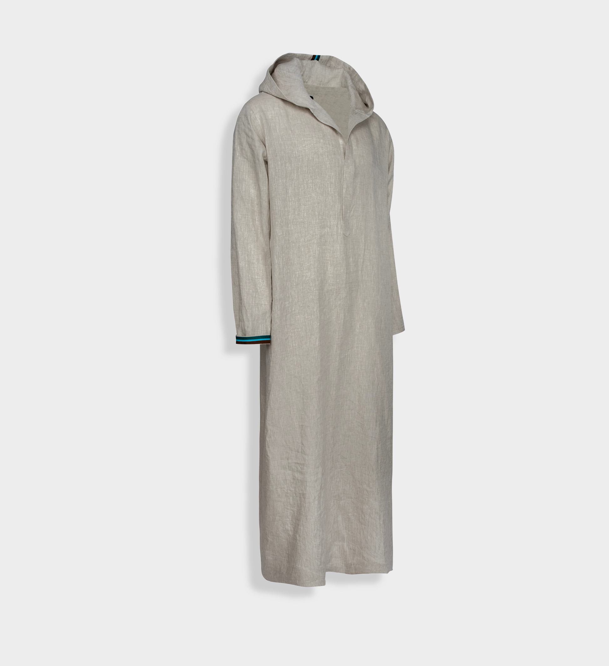 Oat Linen Thobe Hoodie