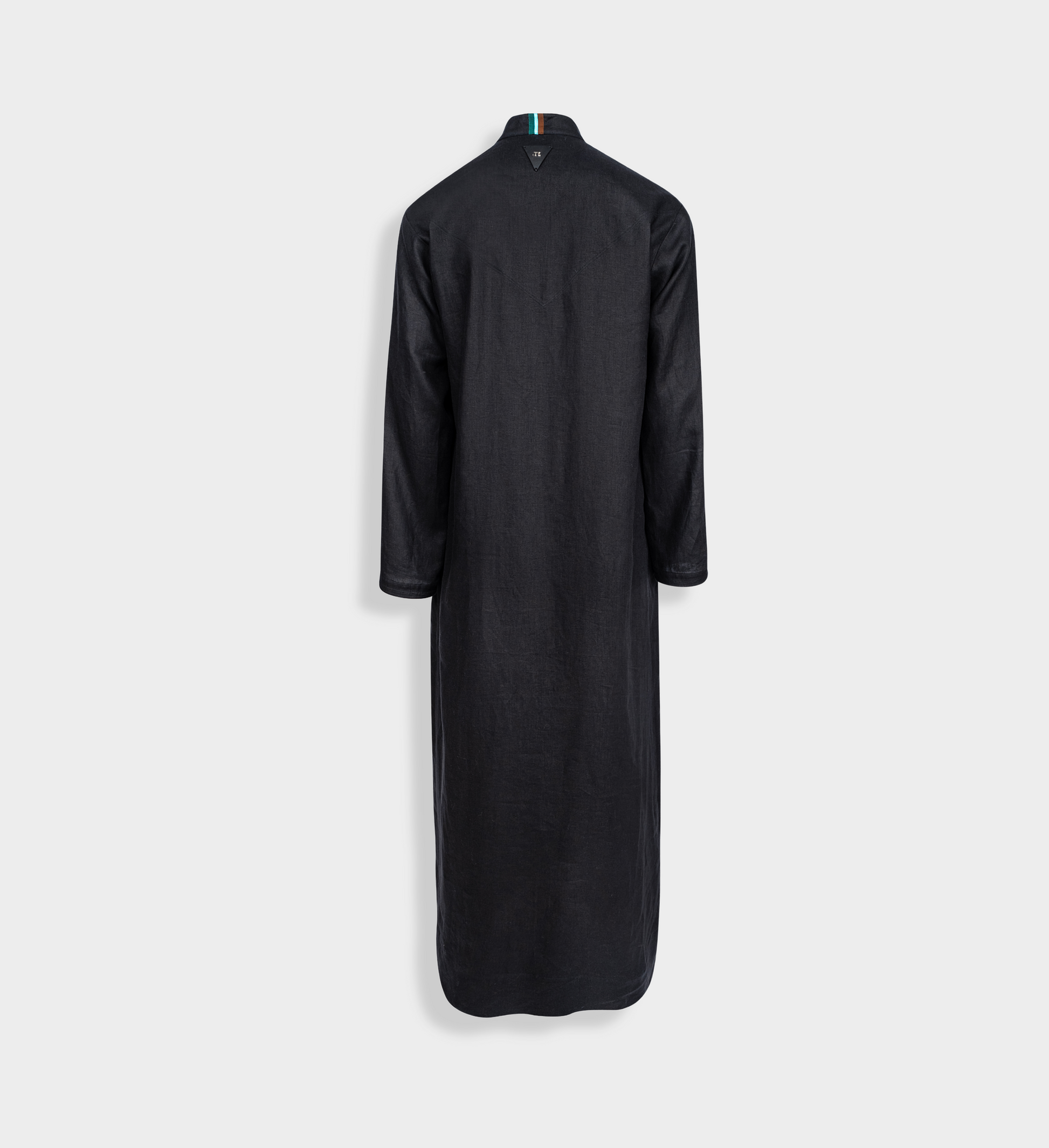 Black Linen Thobe