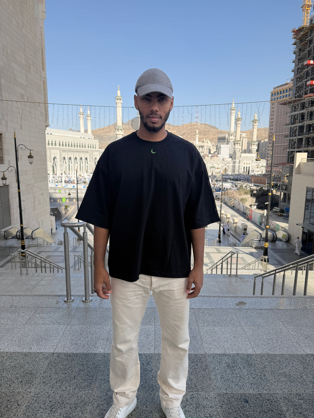 T-shirt Makkah Noir