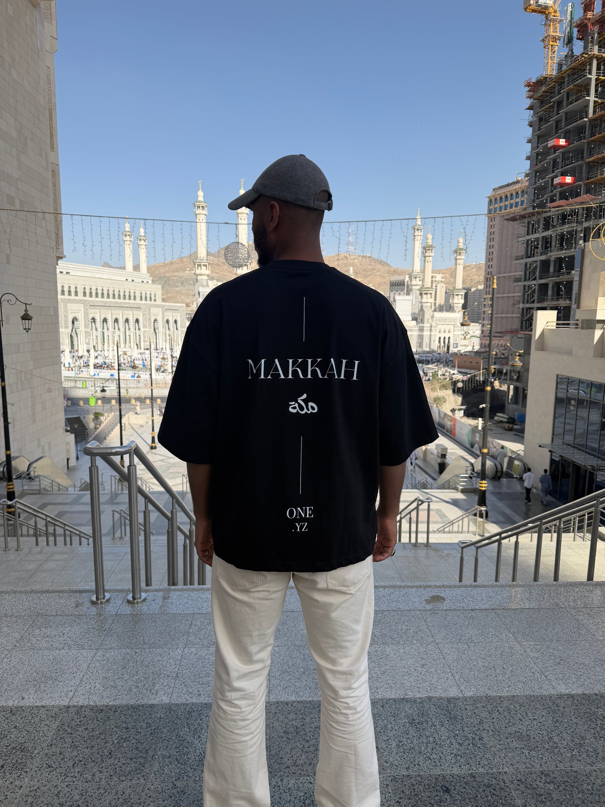 T-shirt Makkah Noir