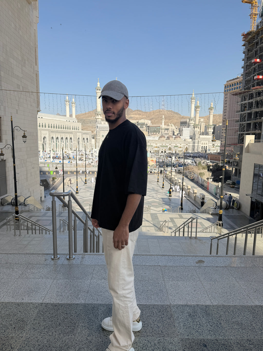 T-shirt Makkah Noir