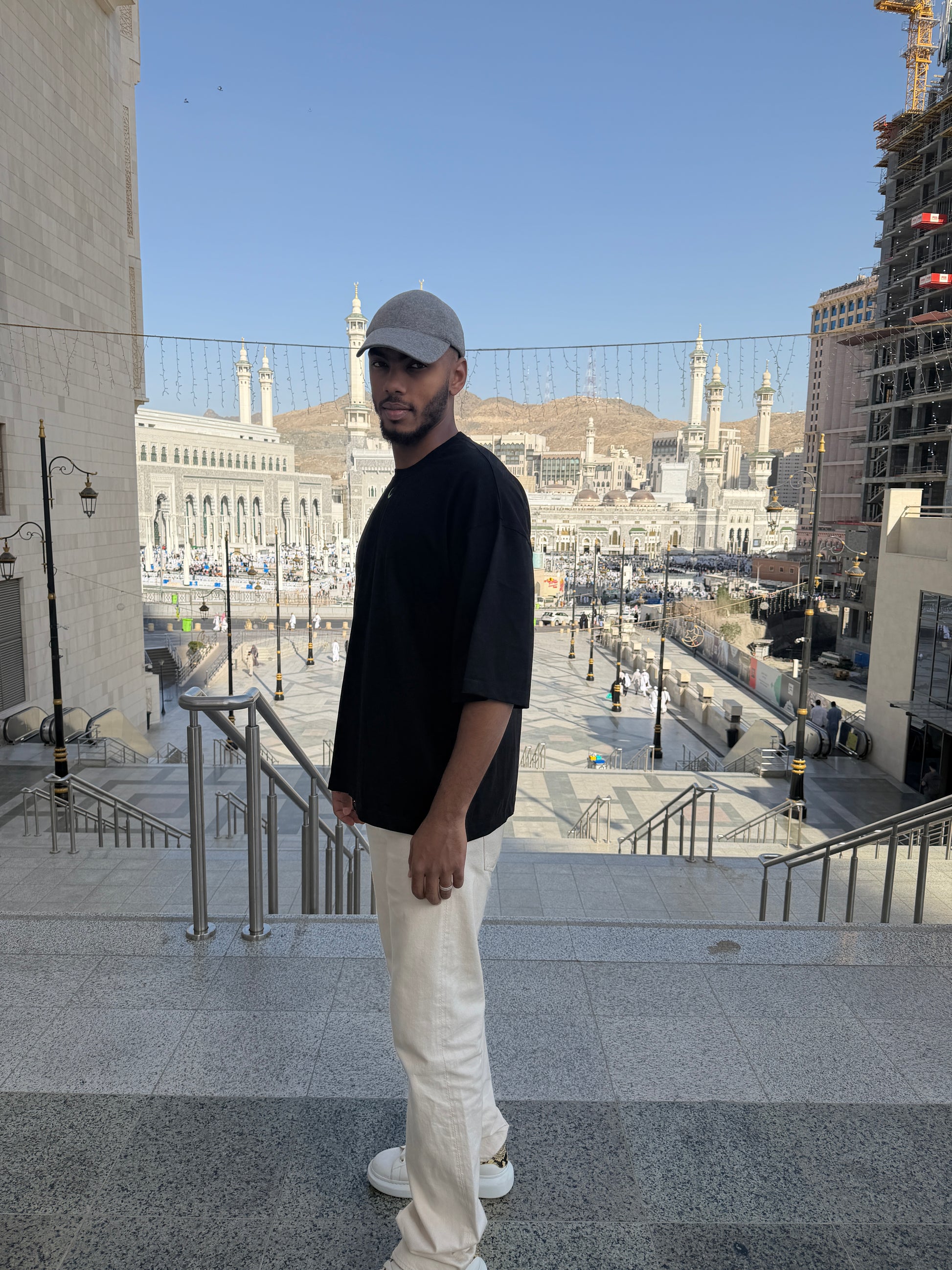 T-shirt Makkah Noir