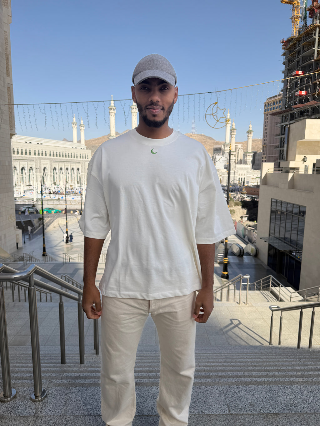 White Makkah T-Shirt