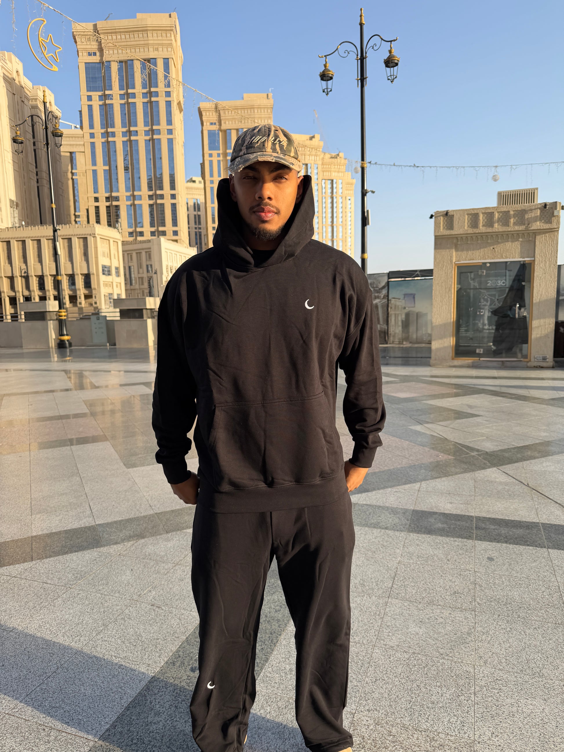 Hoodie Makkah Noir