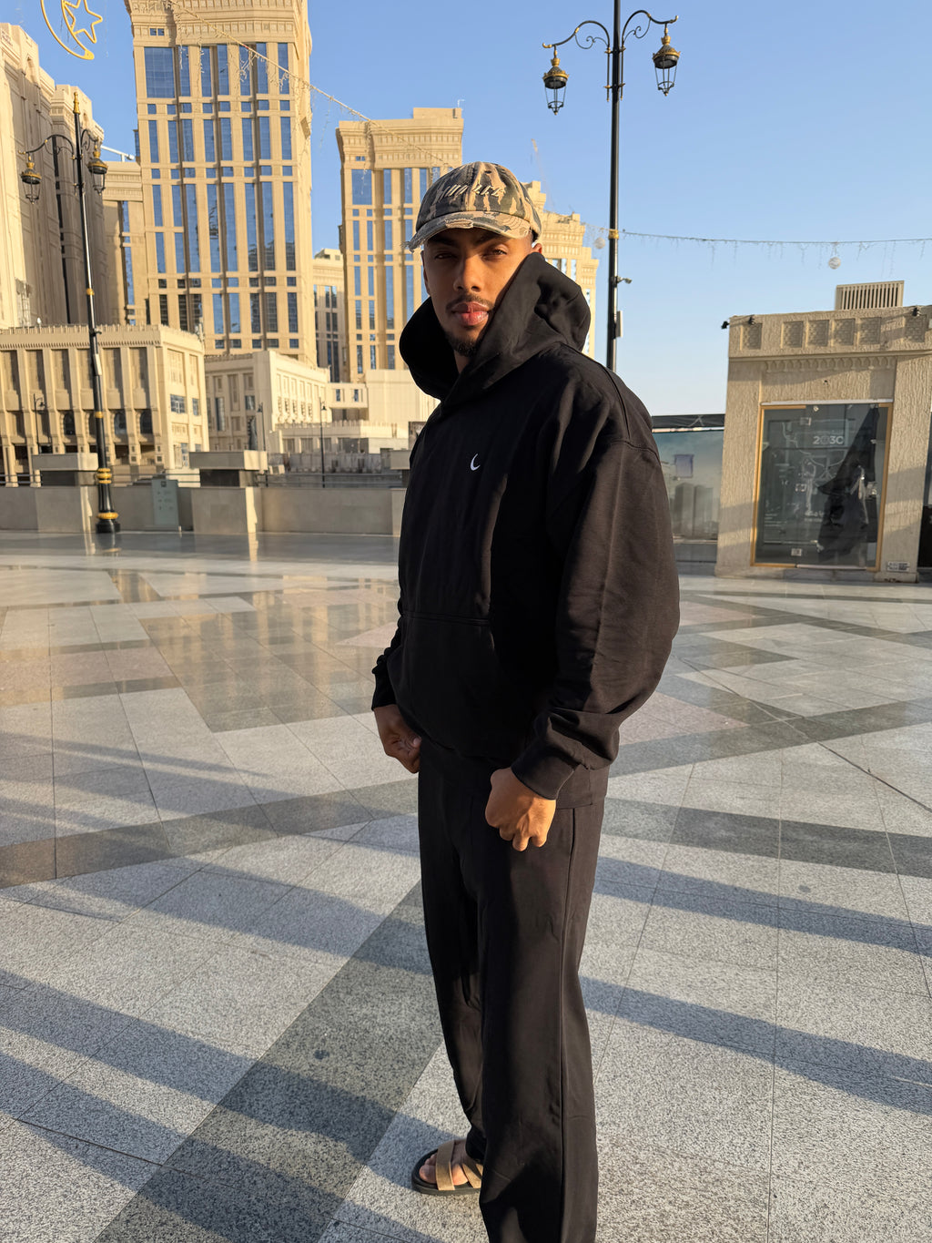 Hoodie Makkah Noir